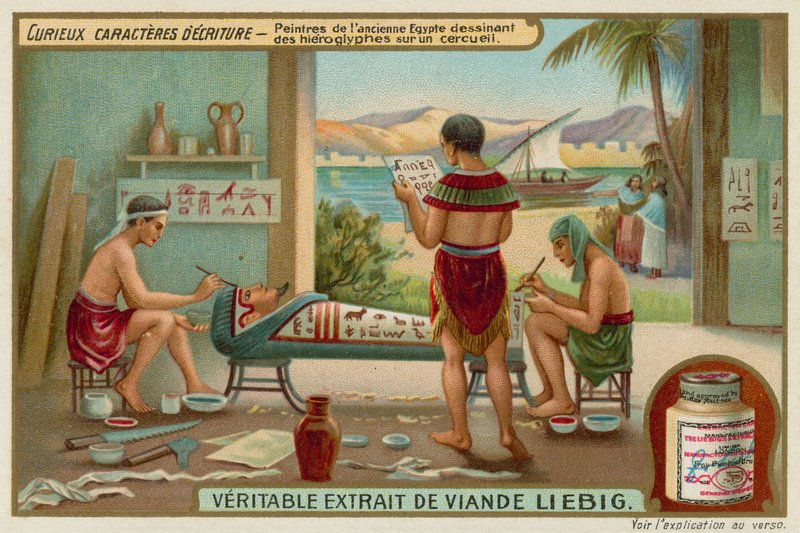 Muinaiset egyptiläiset hieroglyfit tekijältä European School