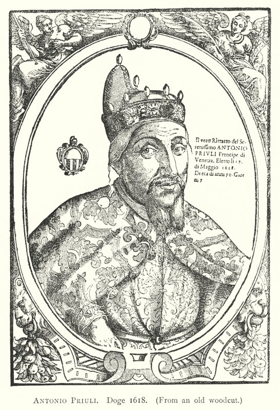 Antonio Priuli, Doge 1618 (kaiverrus) tekijältä European School