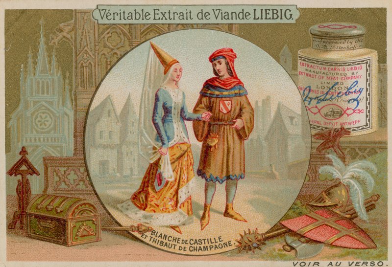 Blanche of Castile ja Theobald of Champagne tekijältä European School