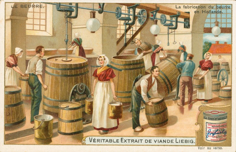 Voi, Liebig-kortti, 1900-luvun alku (kromo) tekijältä European School
