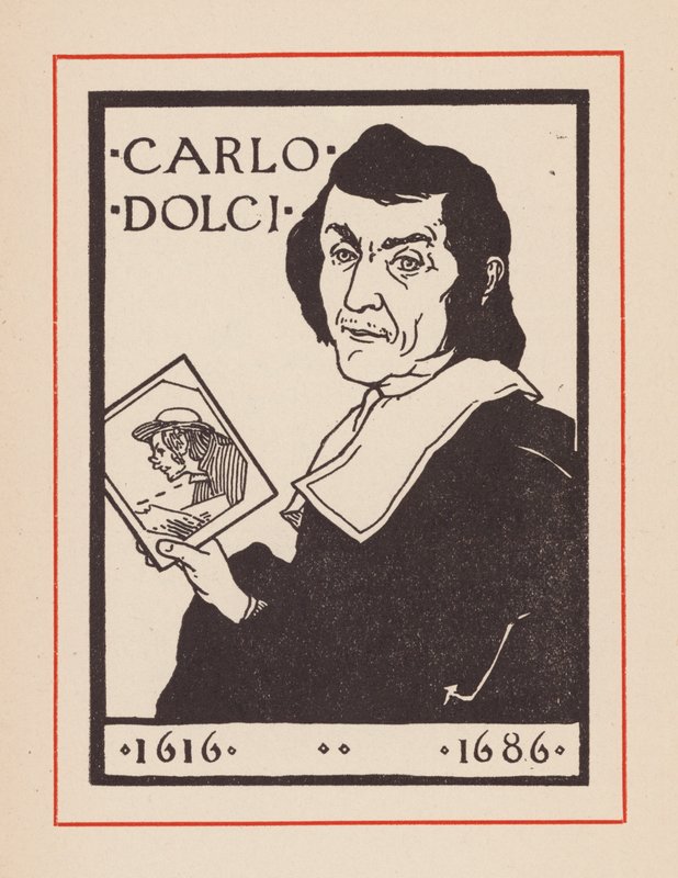 Carlo Dolci, italialainen barokkitaiteilija (litografia) tekijältä European School