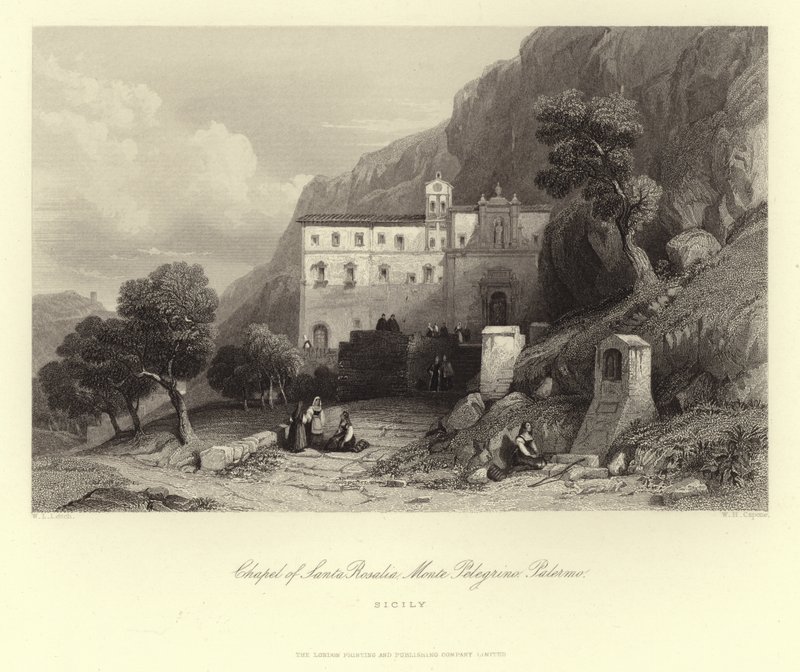 Santa Rosalian kappeli, Monte Pellegrino, Palermo, Sisilia, Italia tekijältä European School