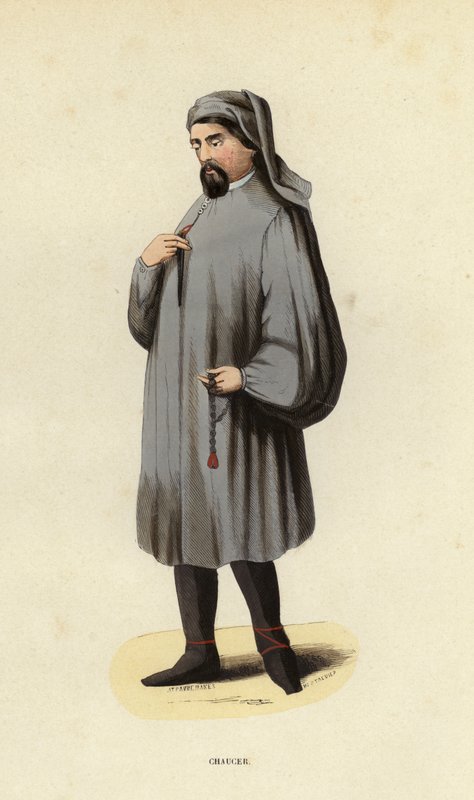 Chaucer (värillinen kaiverrus) tekijältä European School