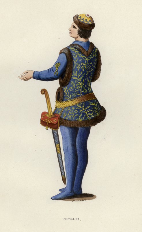 Chevalier (värillinen kaiverrus) tekijältä European School