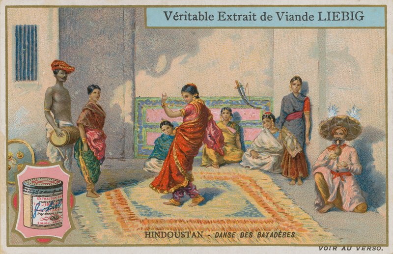 Tanssityttöjen tanssi Hindustanissa tekijältä European School