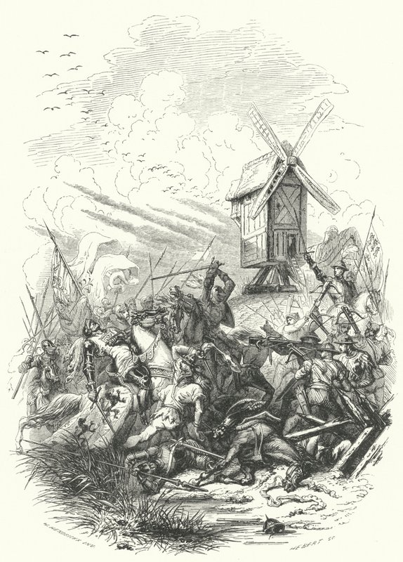 John of Bohemia kuoli Crecyn taistelussa 1346 tekijältä European School