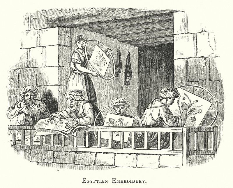 Egyptiläinen kirjonta (kaiverrus) tekijältä European School
