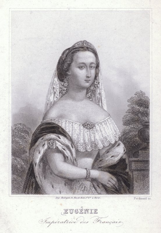 Keisarinna Eugenie, Ranskan Napoleon I:n puoliso (kaiverrus) tekijältä European School