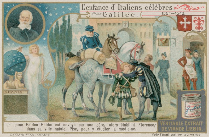 Galileo Galilei lähetetään Pisaan opiskelemaan lääketiedettä tekijältä European School