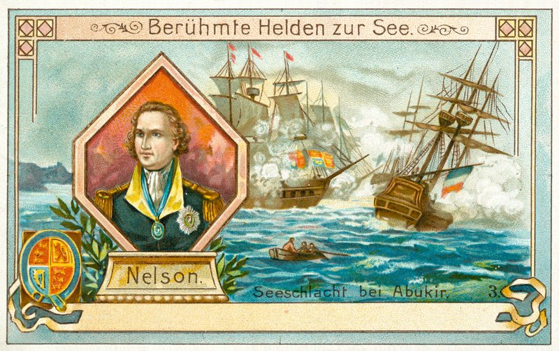 Horatio Nelson, Britannian amiraali ja Niilin taistelu tekijältä European School