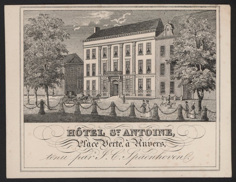 Hotel St Antoine, Anvers, Antwerpen, JC Spaenhoven tekijältä European School