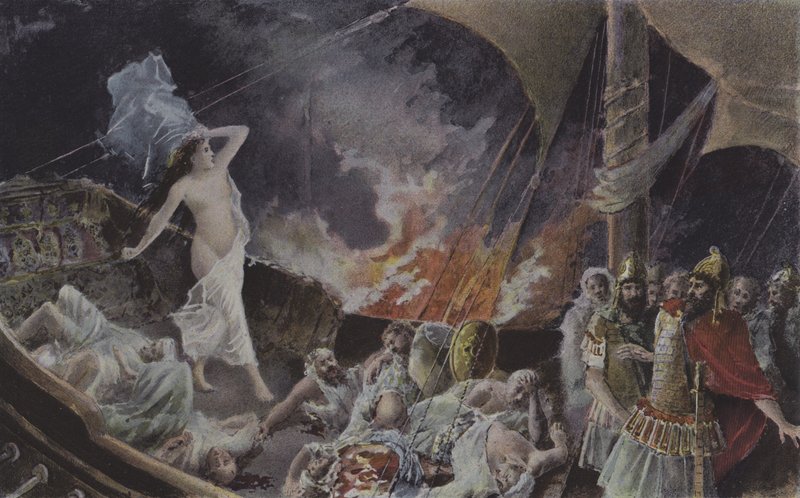 Irene (väri litho) tekijältä European School