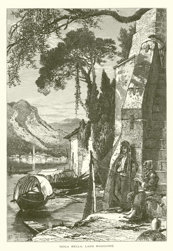 Isola Bella, Lake Maggiore (kaiverrus) tekijältä European School