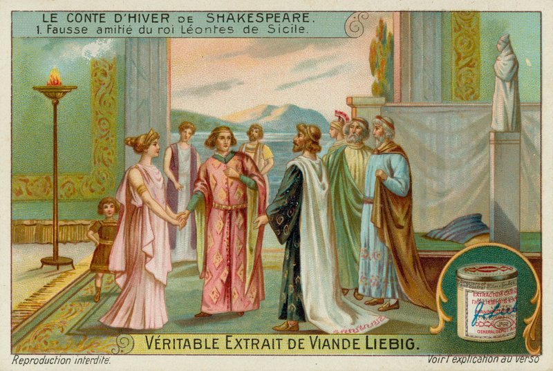 Kuningas Leontes, kuningatar Hermione ja kuningas Polyxenes tekijältä European School