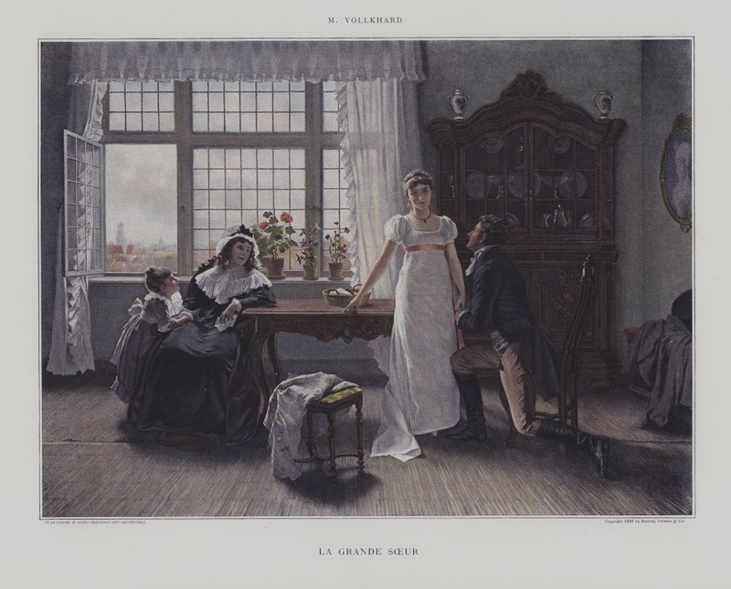 Big Sister (väri litho) tekijältä European School