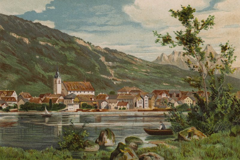Luzernjärvi: Arth (väri litho) tekijältä European School