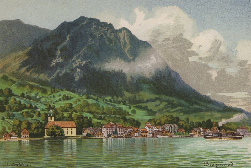 Lucerne-järvi: Beckenreid (värilitra) tekijältä European School