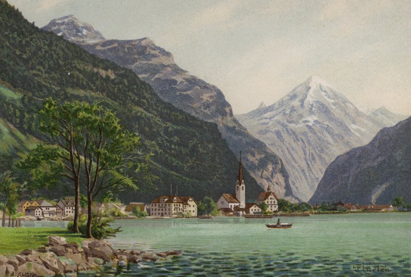 Lucerne-järvi: Fluelen (värilitro) tekijältä European School