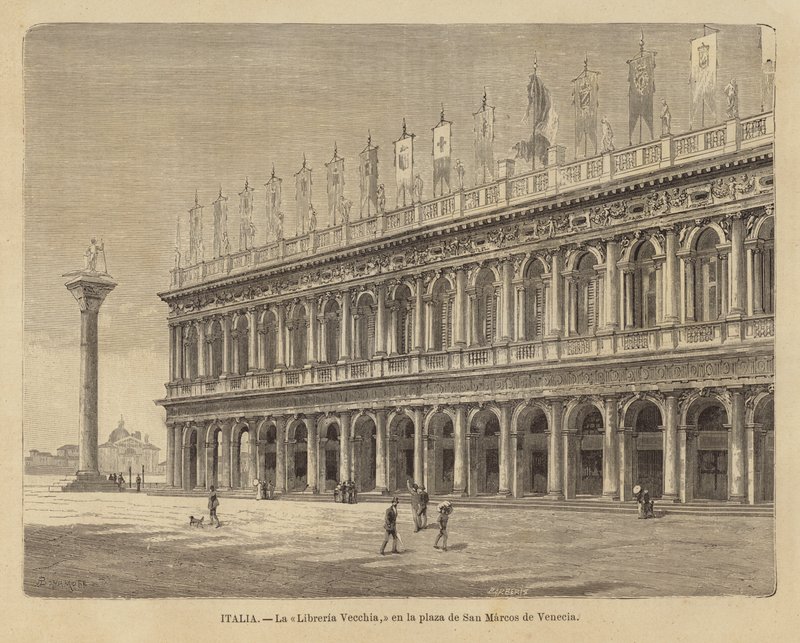 Libreria Vecchia Piazza San Marcolla Venetsiassa tekijältä European School
