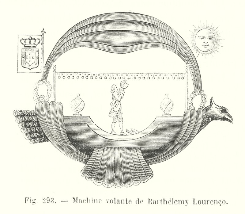 Machine volante de Barthelemy Lourenco (kaiverrus) tekijältä European School