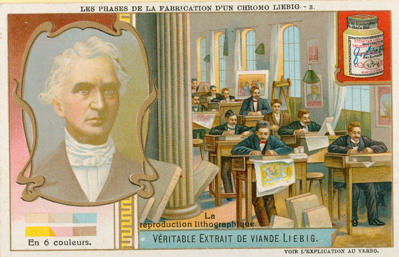 Liebig-kromolitografin tekeminen tekijältä European School
