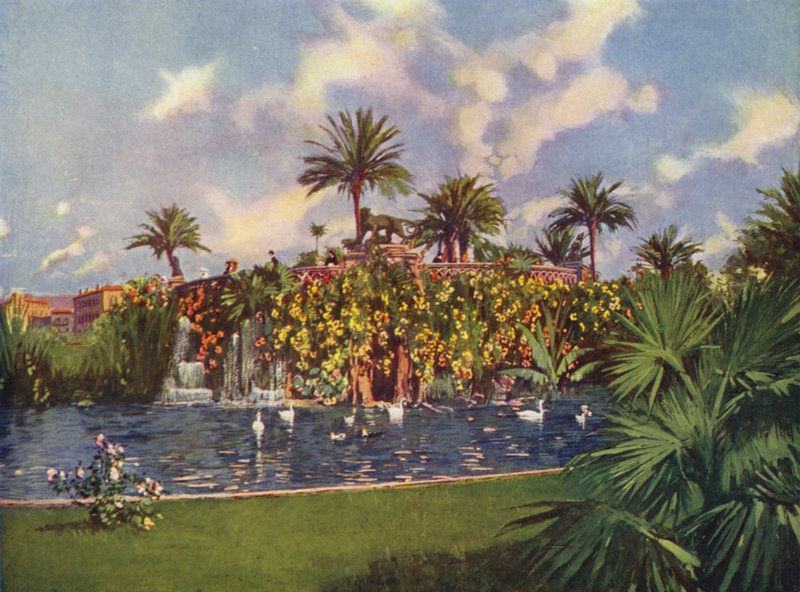 Nizza, La Grotte du Jardin Public (värilitro) tekijältä European School