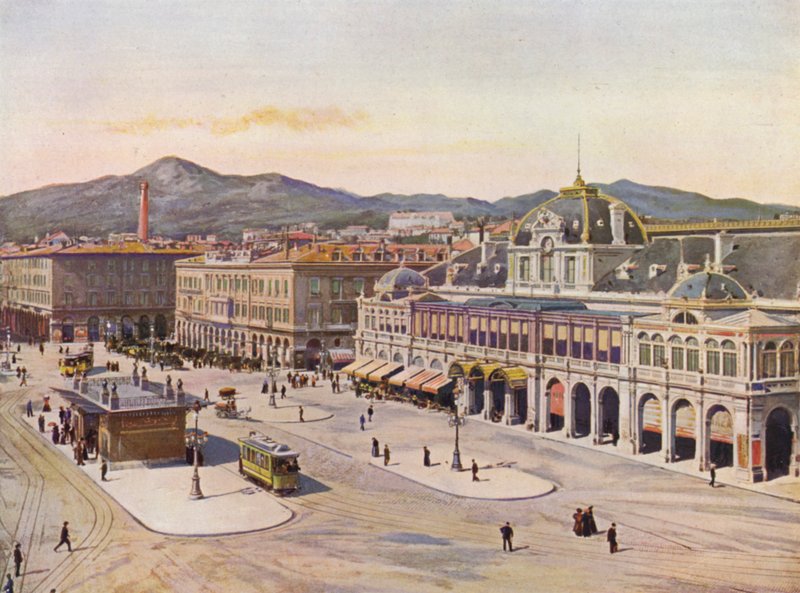 Nizza, Place Massena (värilitro) tekijältä European School