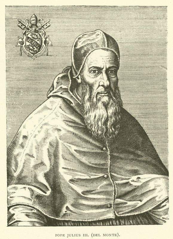 Paavi Julius III, Del Monte (kaiverrus) tekijältä European School