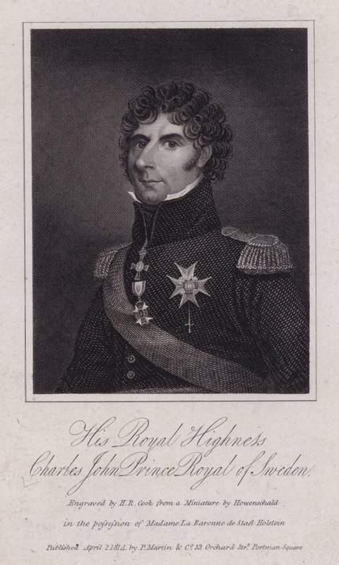 Ruotsin prinssi Charles John, myöhemmin kuningas Kaarle Johannes XIV tekijältä European School