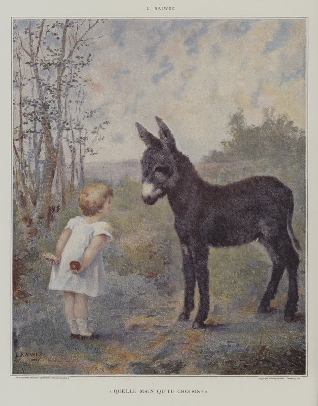 Minkä käden valitset? (Kumman käden valitset?) (väri litho) tekijältä European School