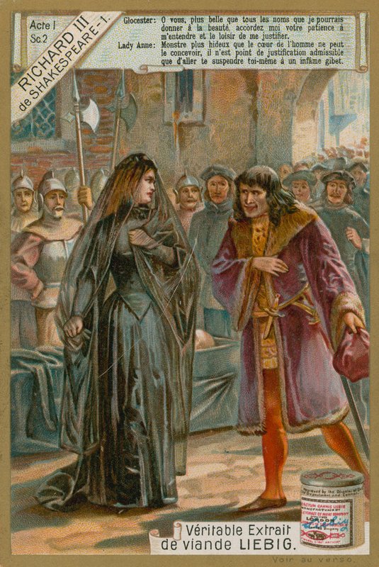 Richard III ja Lady Anne tekijältä European School