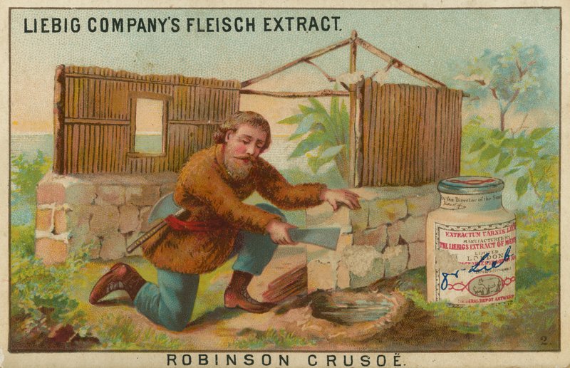 Robinson Crusoe, Majan rakentaminen tekijältä European School