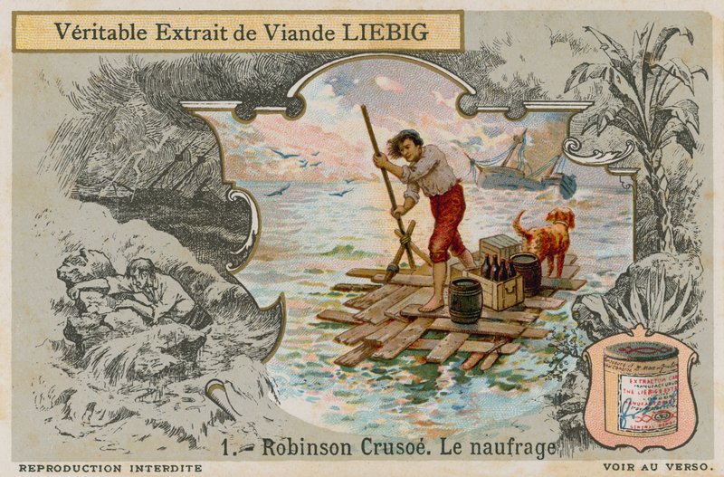 Robinson Crusoe haaksirikon jälkeen tekijältä European School