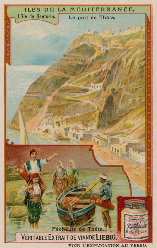 Santorini: Thiran satama ja kalastajat tekijältä European School
