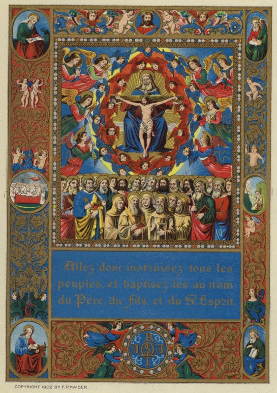 The Church Militant (värillinen litografia) tekijältä European School