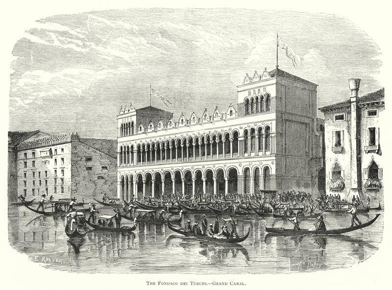 Fondaco dei Turchi, Grand Canal (kaiverrus) tekijältä European School