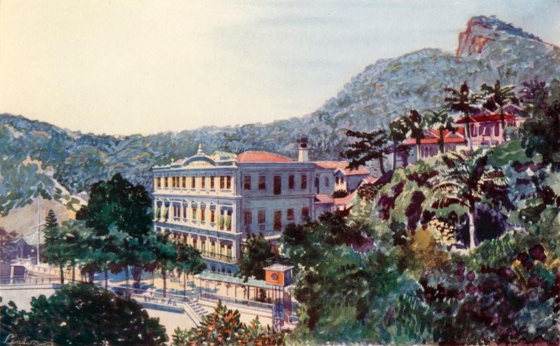 The International Hotel, Santa Thereza, Rio de Janeiro (värilitro). tekijältä European School