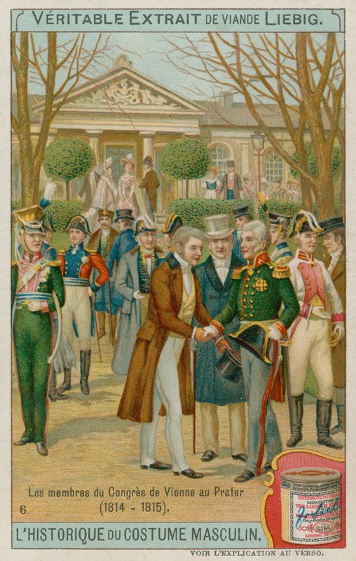 Wienin sopimuksen jäsenet vuonna 1815 tekijältä European School