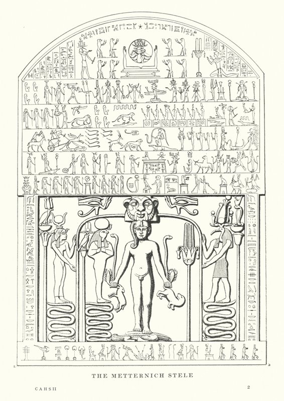 Metternich Stele (litografia) tekijältä European School