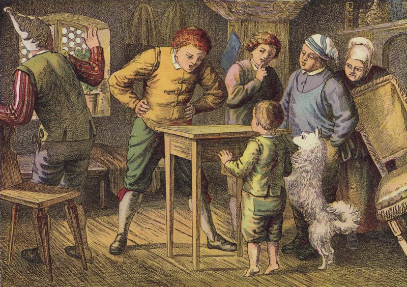 Kolme veljestä (värilitografia) tekijältä European School