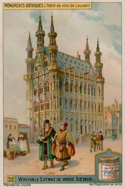 Leuvenin kaupungintalo Belgiassa tekijältä European School