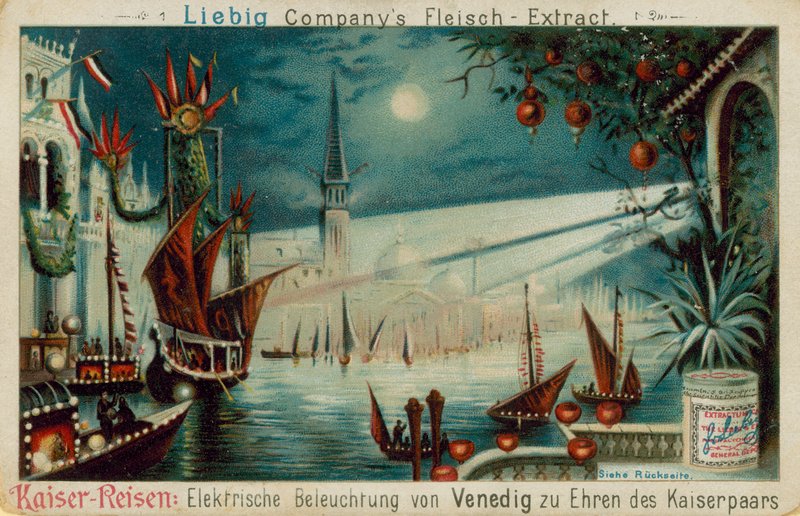 Venetsia (chromolitho) tekijältä European School