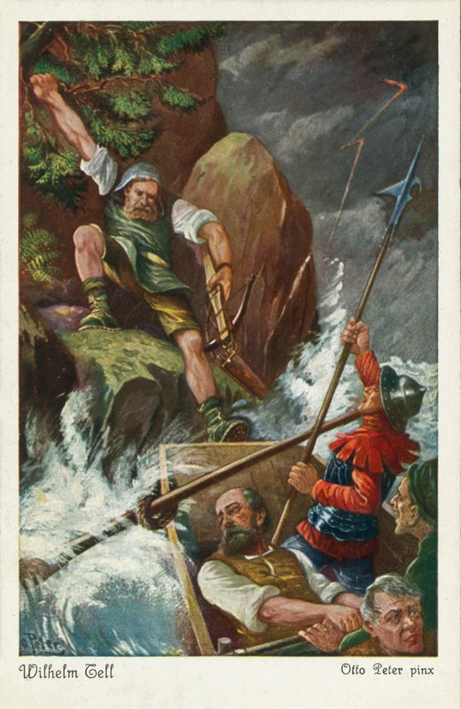 William Tell (värilitografia) tekijältä European School