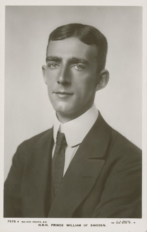 HRH Ruotsin prinssi William, 1913 tekijältä F.A Swaine