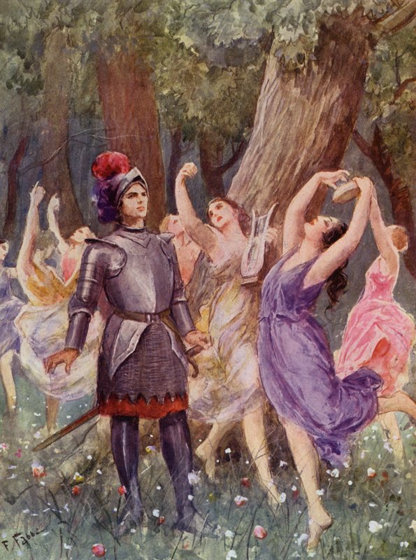 Torquato Tasson La Gerusalemme Liberata: La Gerusalemme Liberata: Canto XVIII, stanza 28 (värilitra) (värilitra) tekijältä Fabio Fabbi