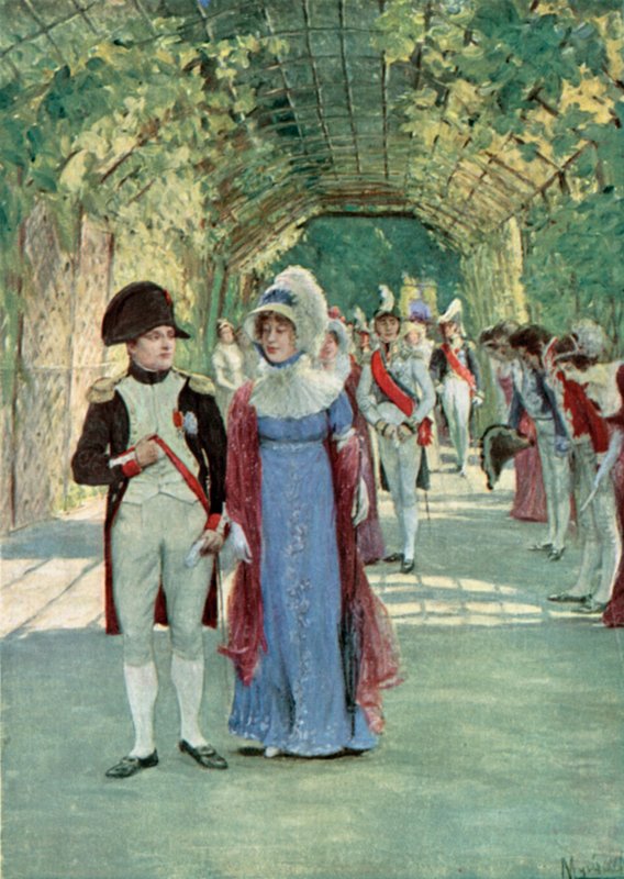Napoleon ja Marie Louise Compiegnessa tekijältä Felicien baron de Myrbach Rheinfeld