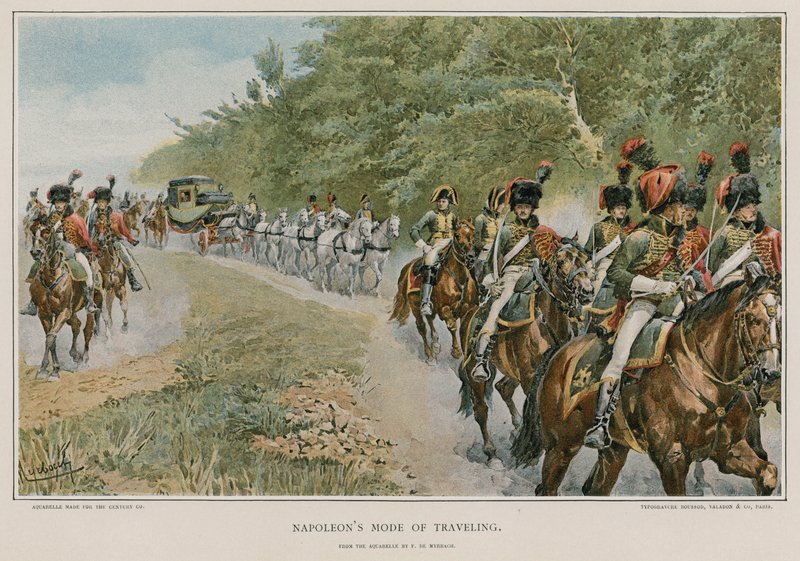 Napoleonin tapa matkustaa tekijältä Felicien baron de Myrbach Rheinfeld