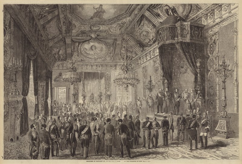 Napoleon III:n vastaanotto Tuileries