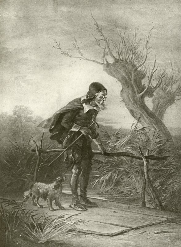 Kuten haluat. II näytös, kohtaus VII (syväpaino) tekijältä Felix Octavius Carr Darley