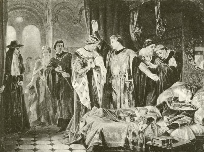 Henry VI:n toinen osa. III näytös - Scene II (syväpaino) tekijältä Felix Octavius Carr Darley